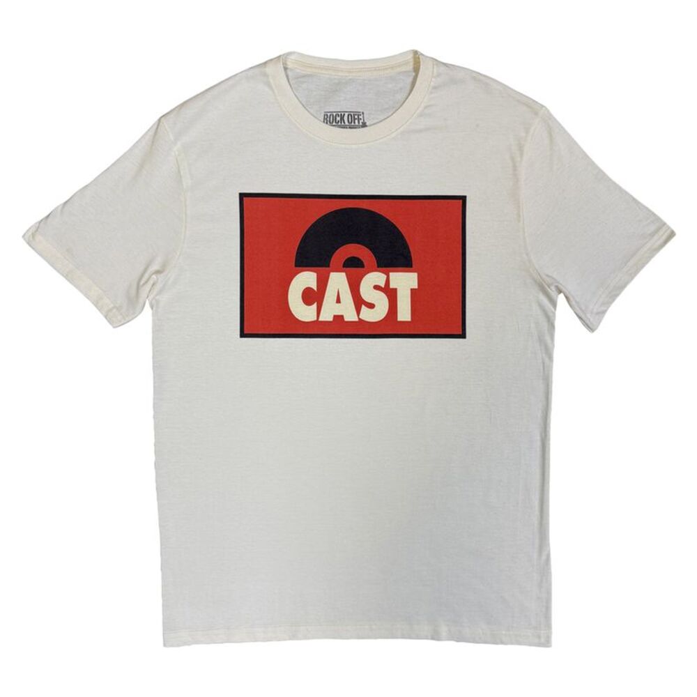 Cast Unisex Adult Logo T-Shirt / Natural